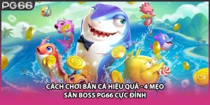 Cách Chơi Bắn Cá Hiệu Quả - 4 Mẹo Săn Boss PG66 Cực Đỉnh