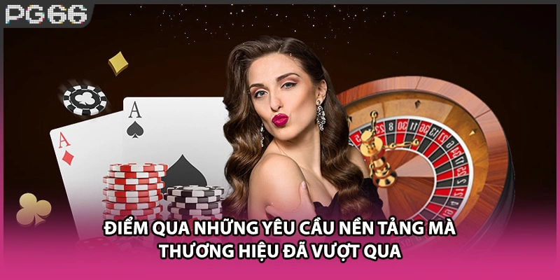 Điểm qua những yêu cầu nền tảng mà thương hiệu đã vượt qua