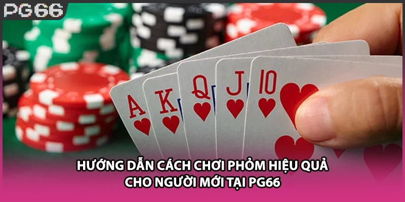 Hướng Dẫn Cách Chơi Phỏm Hiệu Quả Cho Người Mới Tại PG66